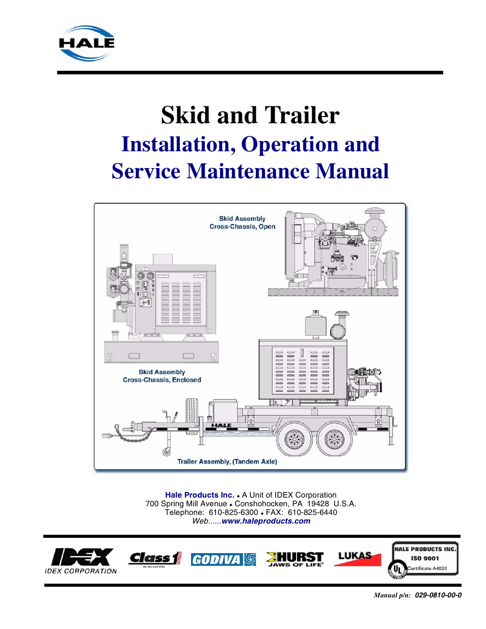 Hale Trailer User Manual | 74 pages