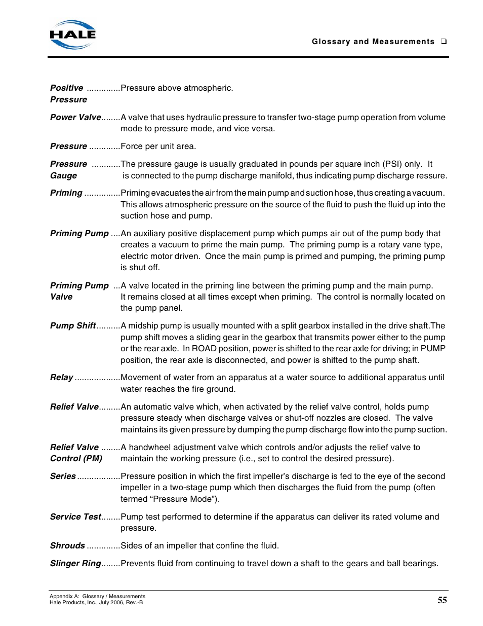 Hale Trailer User Manual | Page 55 / 74