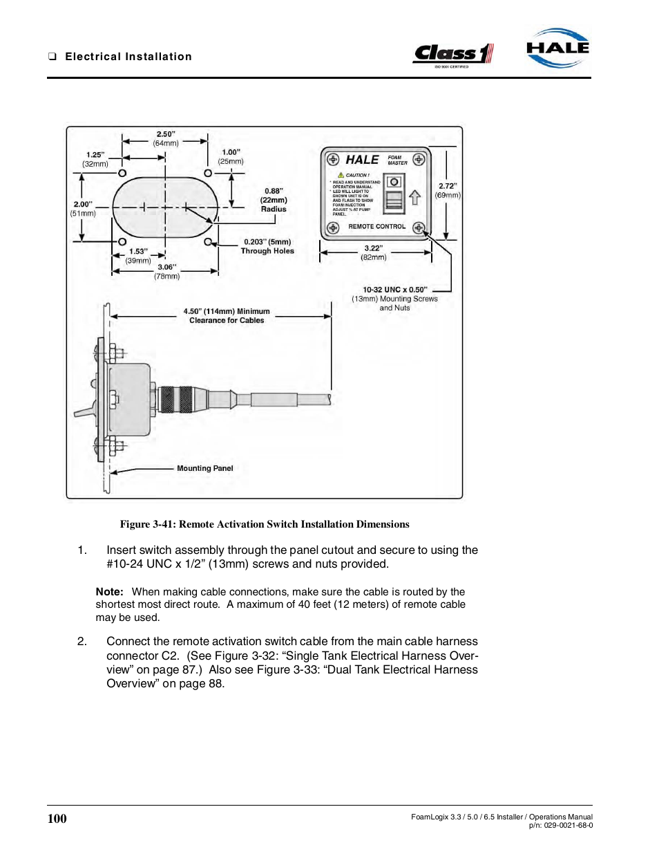 Hale FoamLogix 6.5 User Manual | Page 100 / 194