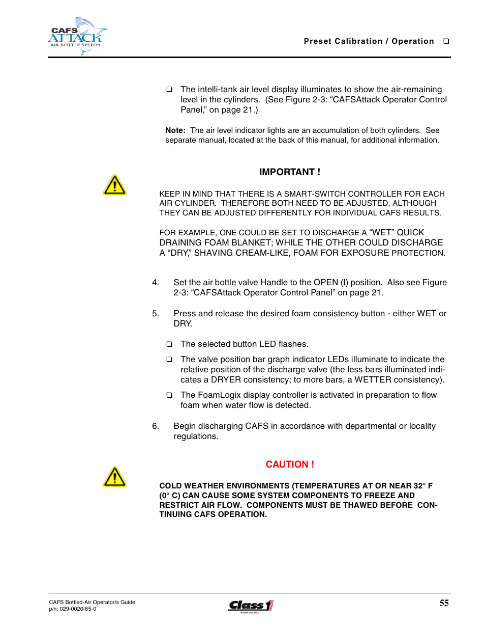 Hale CAFS Attack User Manual | Page 55 / 100