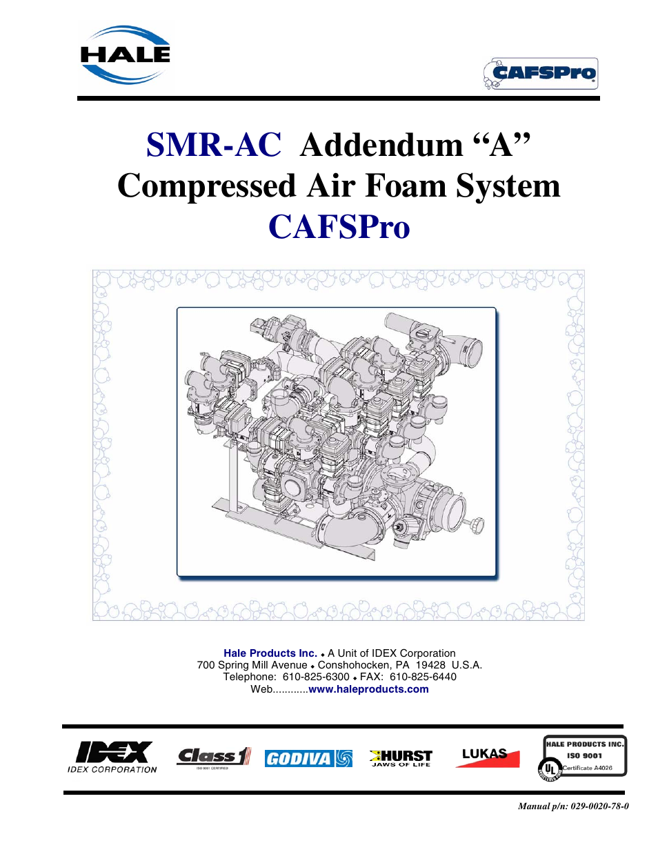 Hale SMR-AC-140 CAFS User Manual | 14 pages