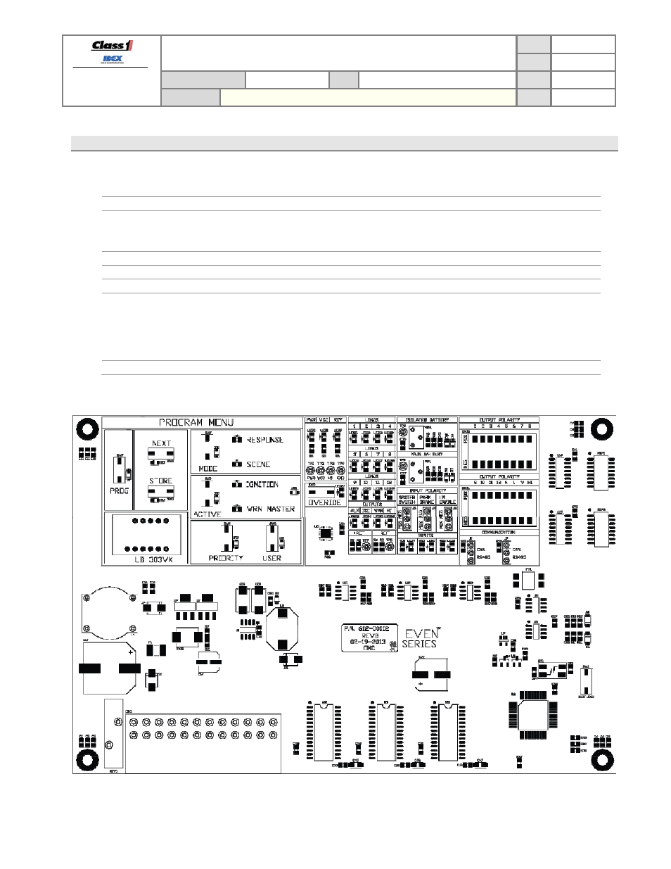 Operation manual, Technical details | Class1 Total System Manager User Manual | Page 19 / 19
