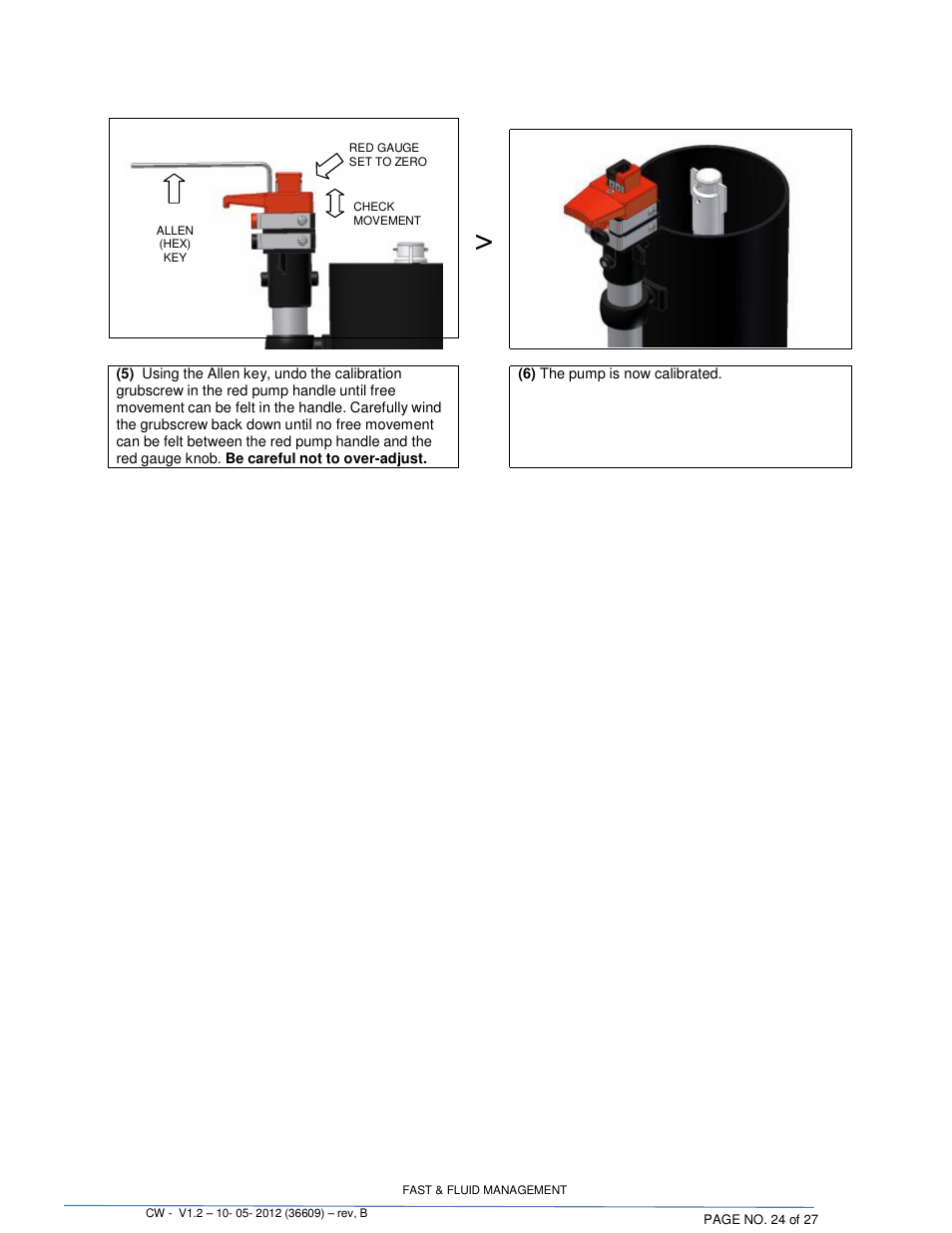 Vi general maintenance | Fluid Management 22CW Blendorama User Manual | Page 24 / 27