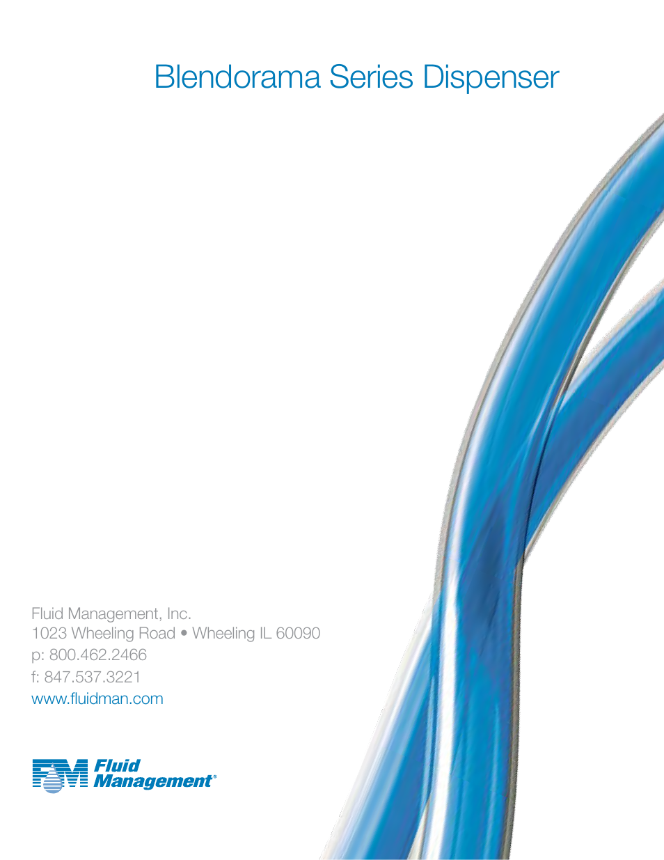 Blendorama series dispenser | Fluid Management 53PD Blendorama User Manual User Manual | Page 43 / 43