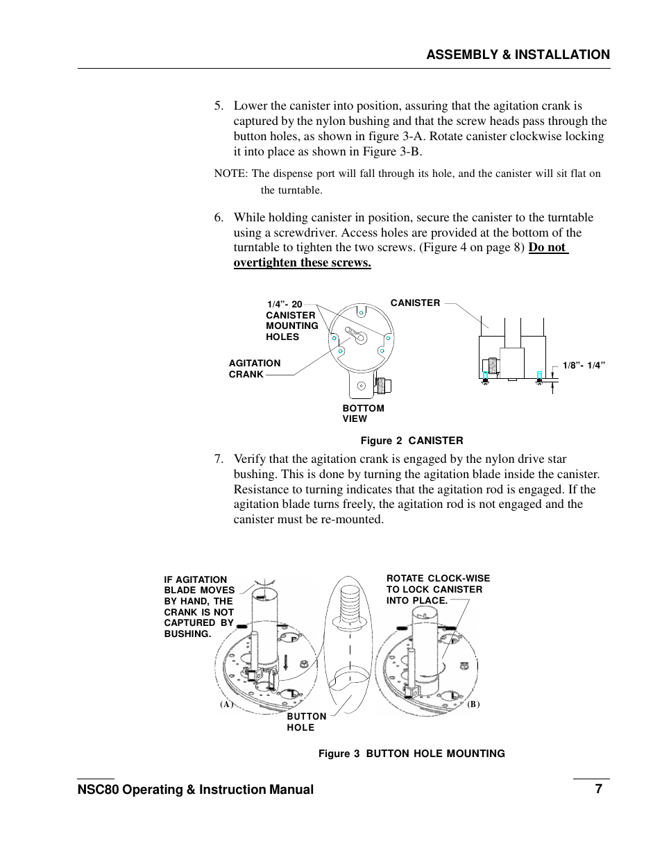 Fluid Management NSC80 Harbil User Manual | Page 7 / 24