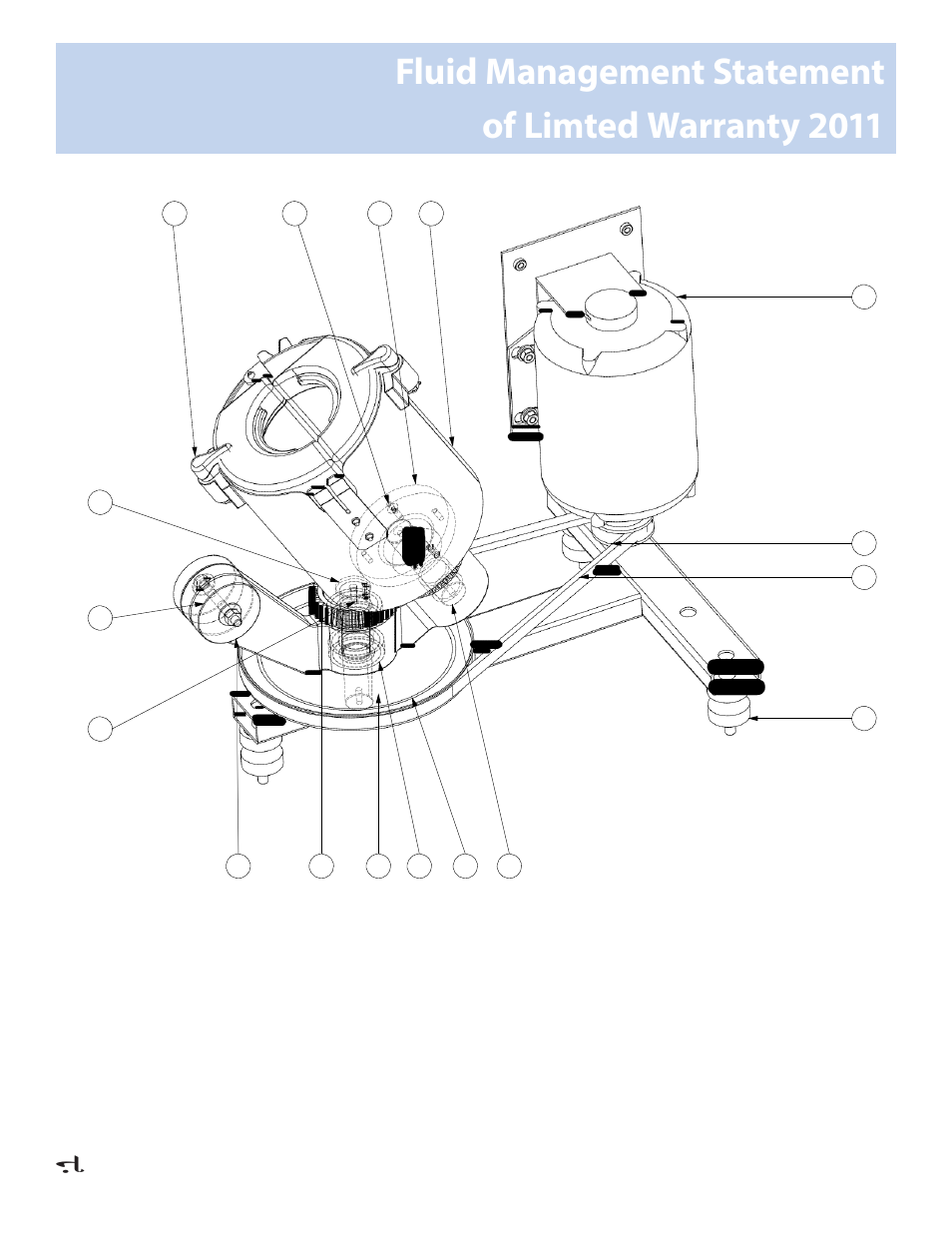 Fluid management statement of limted warranty 2011 | Fluid Management VR-1 Mixer User Manual | Page 20 / 23