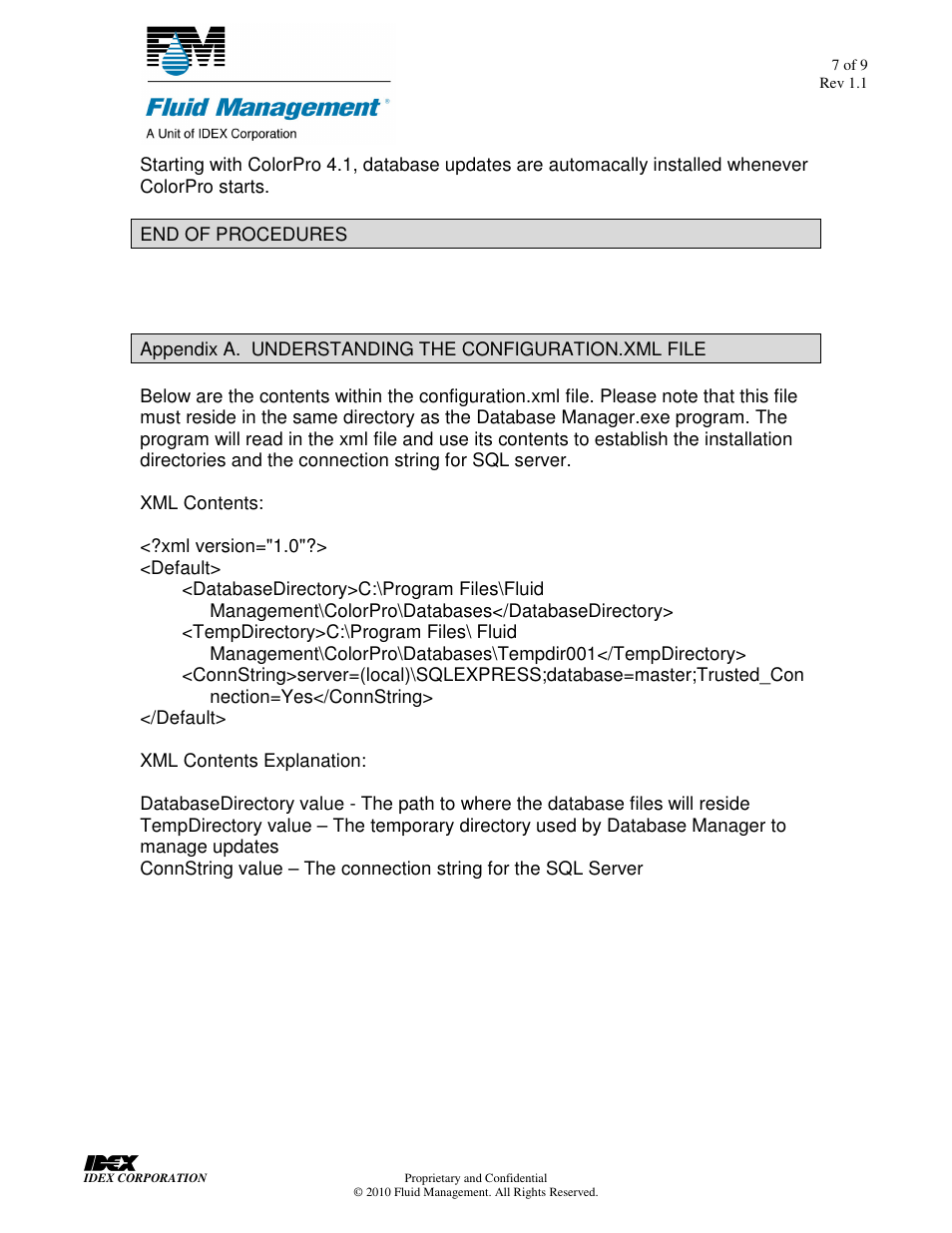 Fluid Management X-Smart User Manual | Page 7 / 9