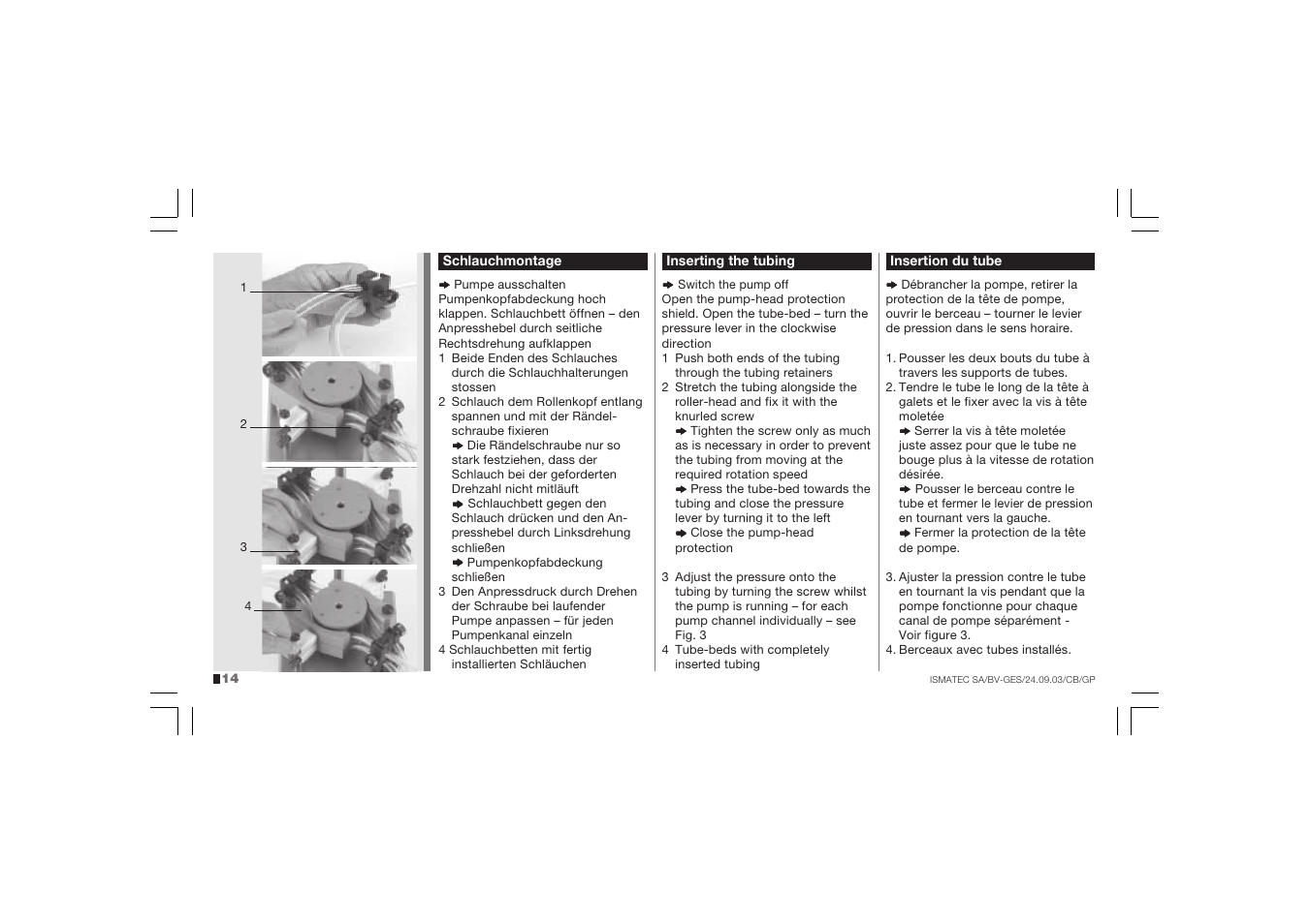 IDEX Health & Science BV - GES User Manual | Page 14 / 28