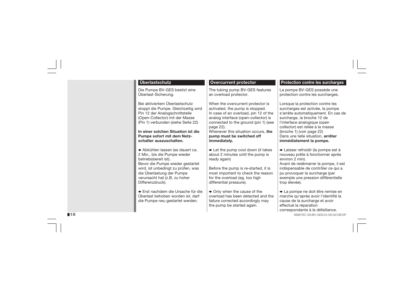 IDEX Health & Science BV - GES User Manual | Page 18 / 28