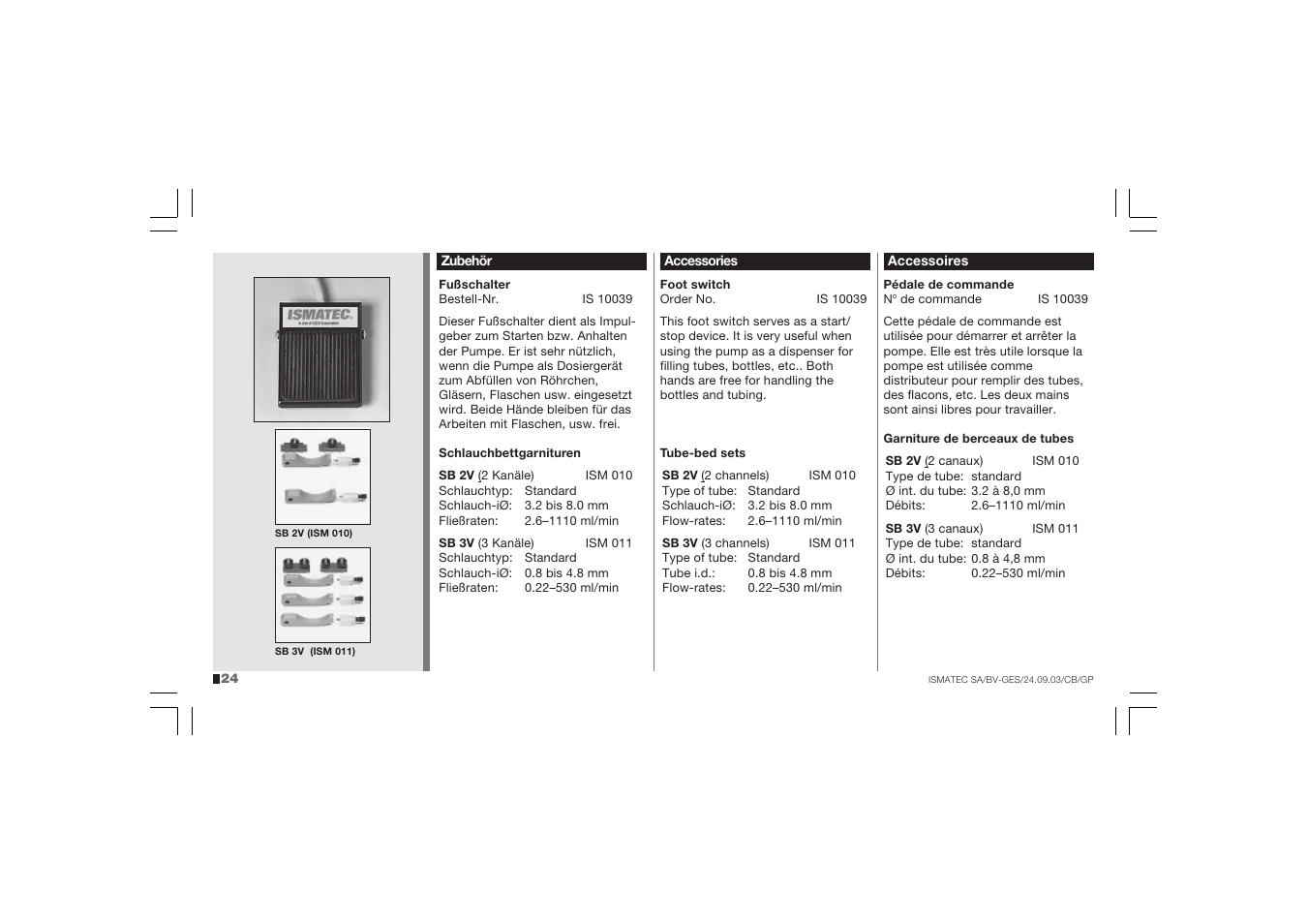 IDEX Health & Science BV - GES User Manual | Page 24 / 28