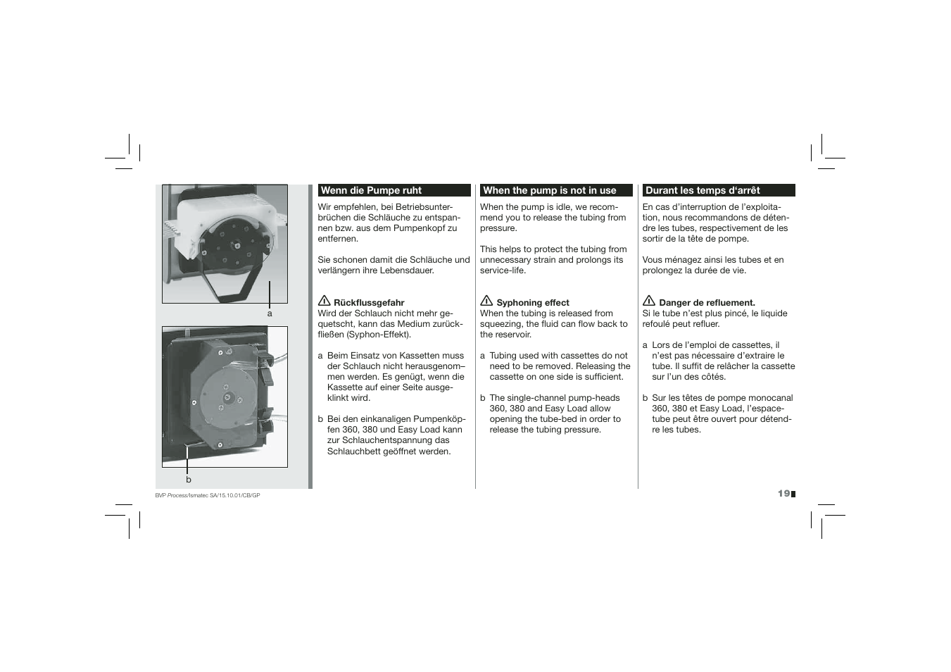 IDEX Health & Science BVP Process User Manual | Page 19 / 44