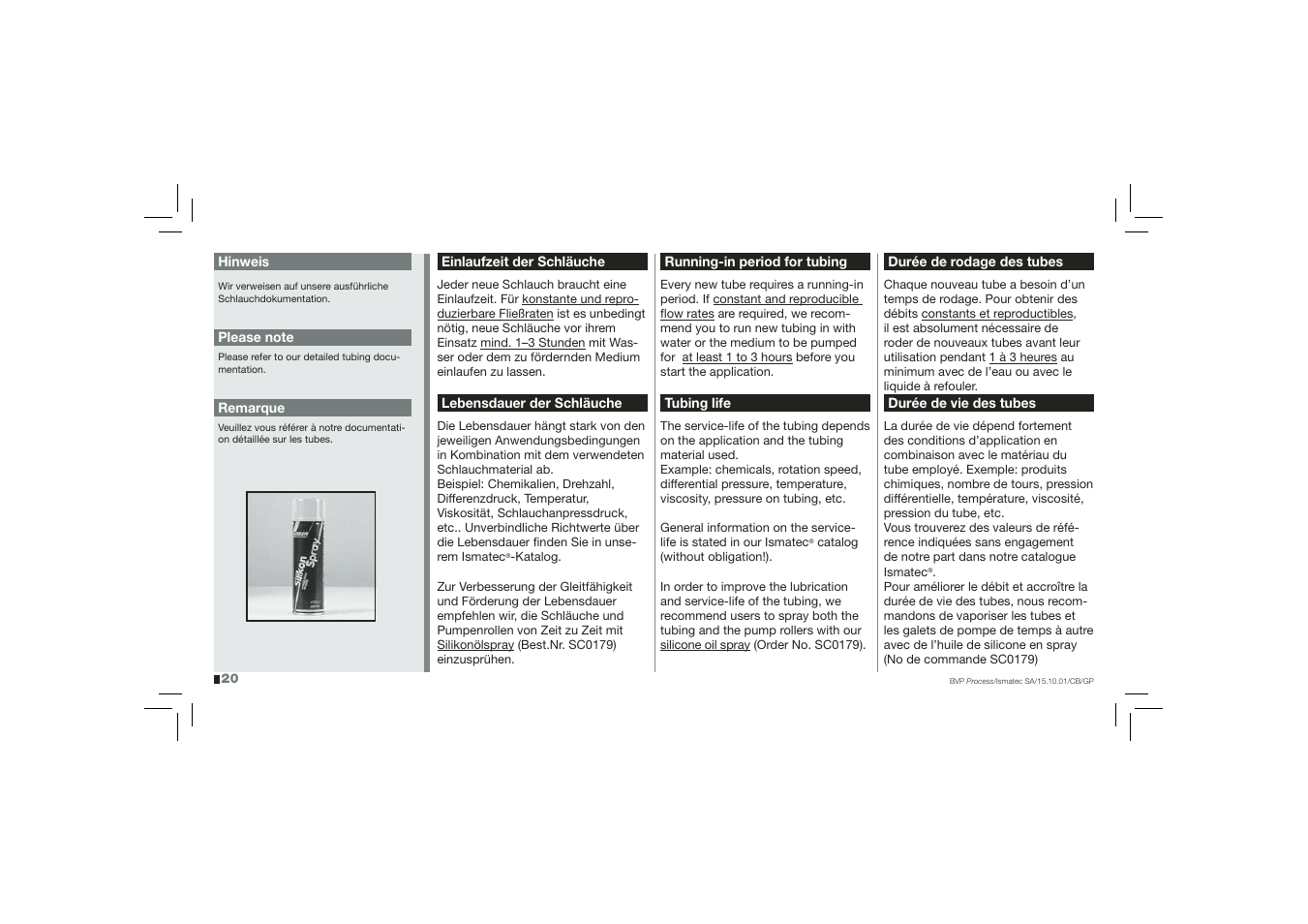 IDEX Health & Science BVP Process User Manual | Page 20 / 44