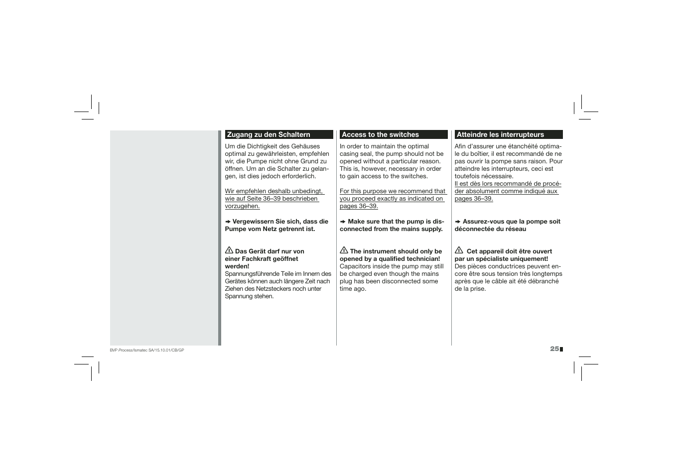 IDEX Health & Science BVP Process User Manual | Page 25 / 44