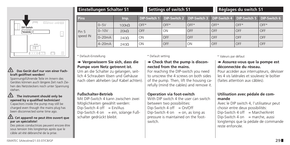IDEX Health & Science Ecoline User Manual | Page 29 / 36