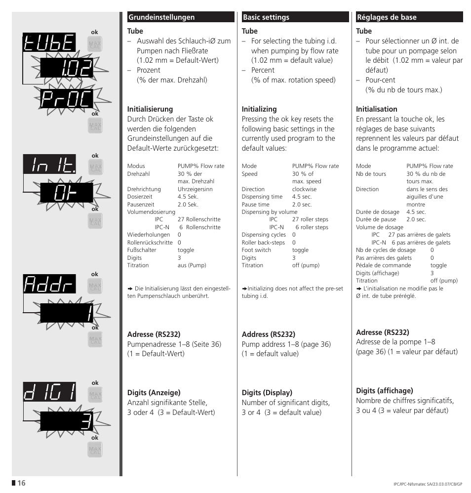 IDEX Health & Science IPC User Manual | Page 16 / 48