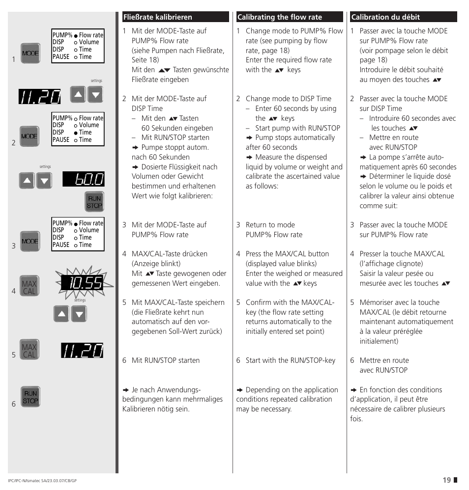 IDEX Health & Science IPC User Manual | Page 19 / 48