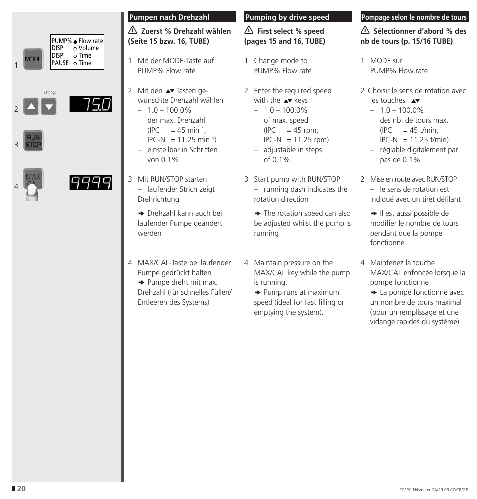 IDEX Health & Science IPC User Manual | Page 20 / 48