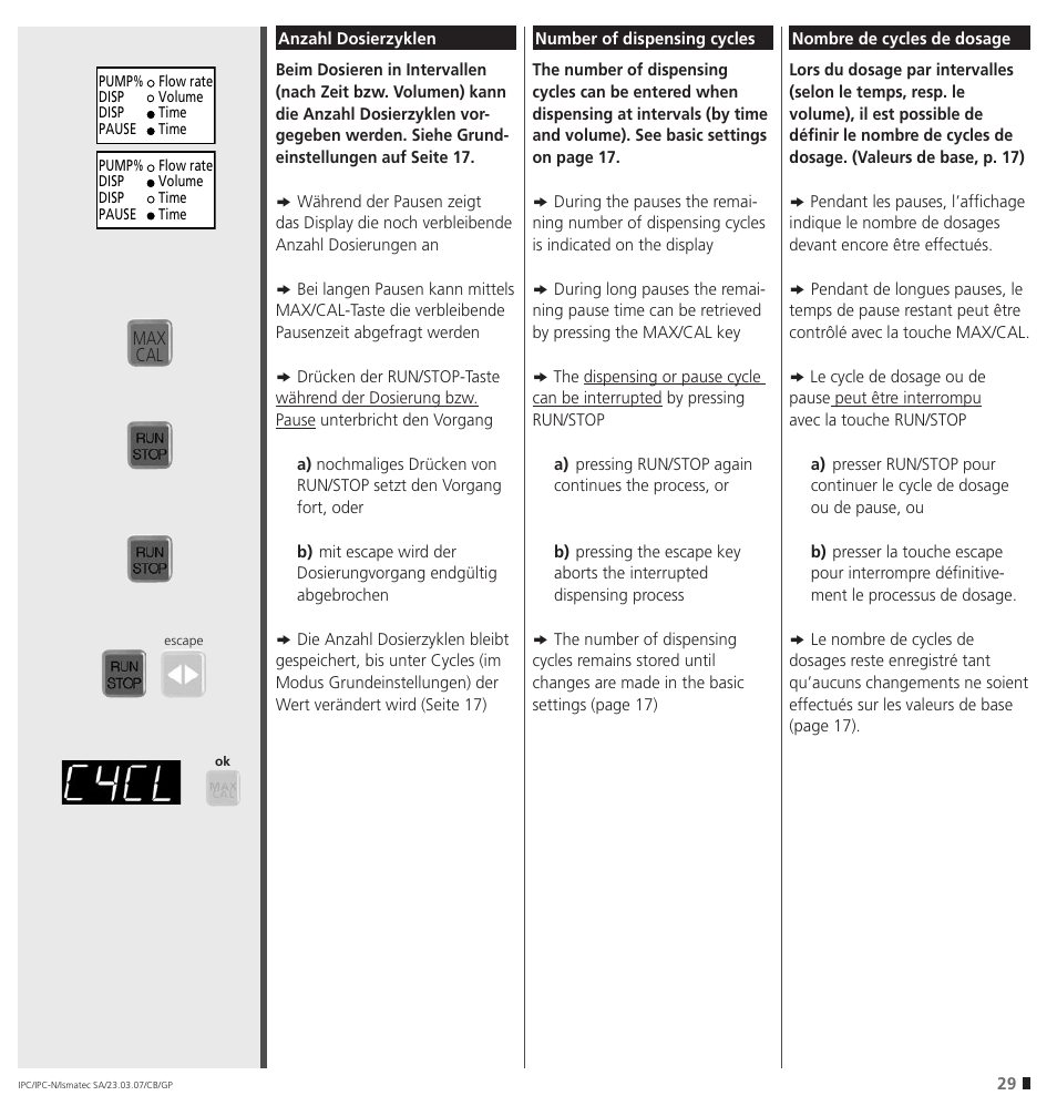IDEX Health & Science IPC User Manual | Page 29 / 48