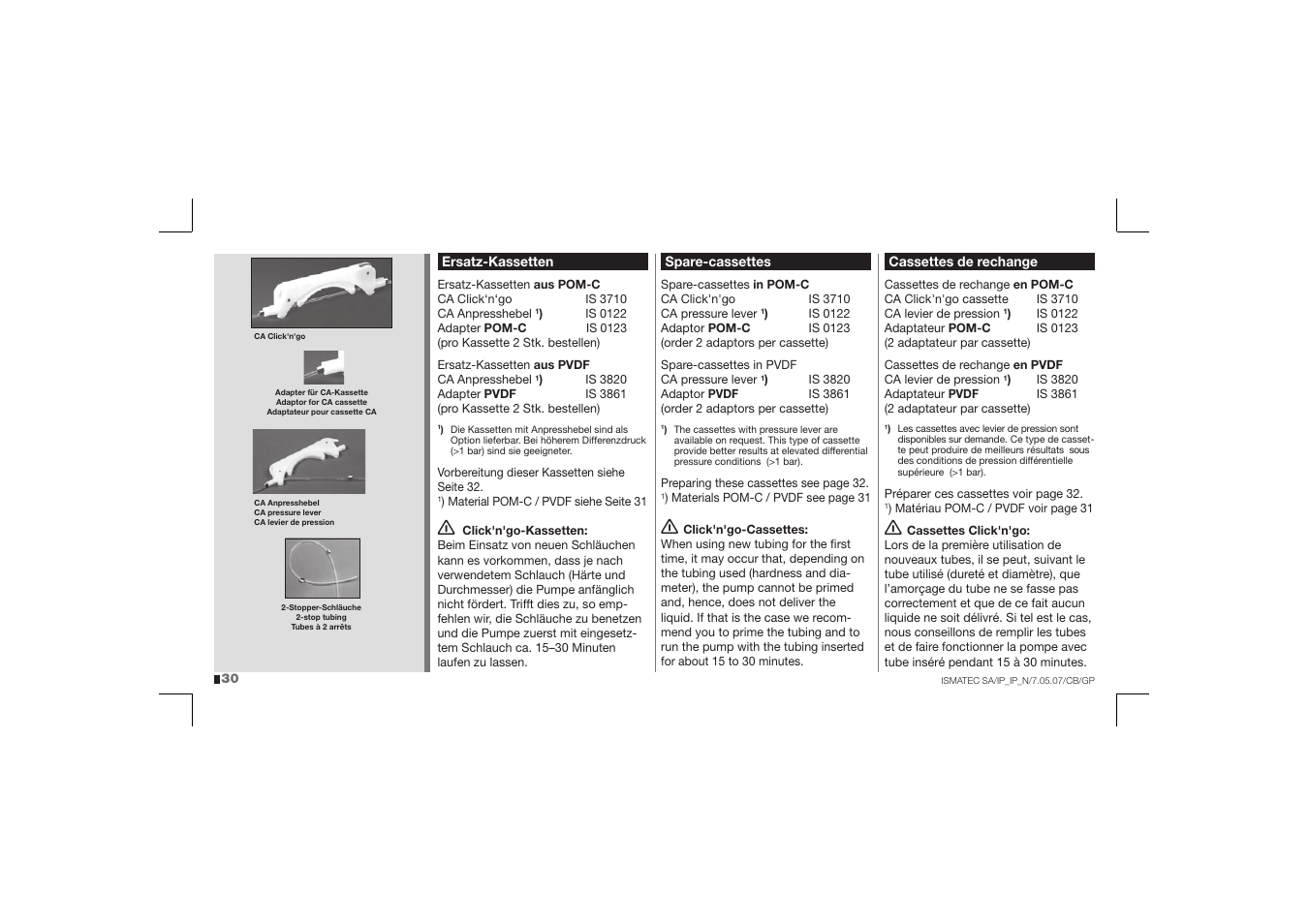 IDEX Health & Science IP User Manual | Page 30 / 40