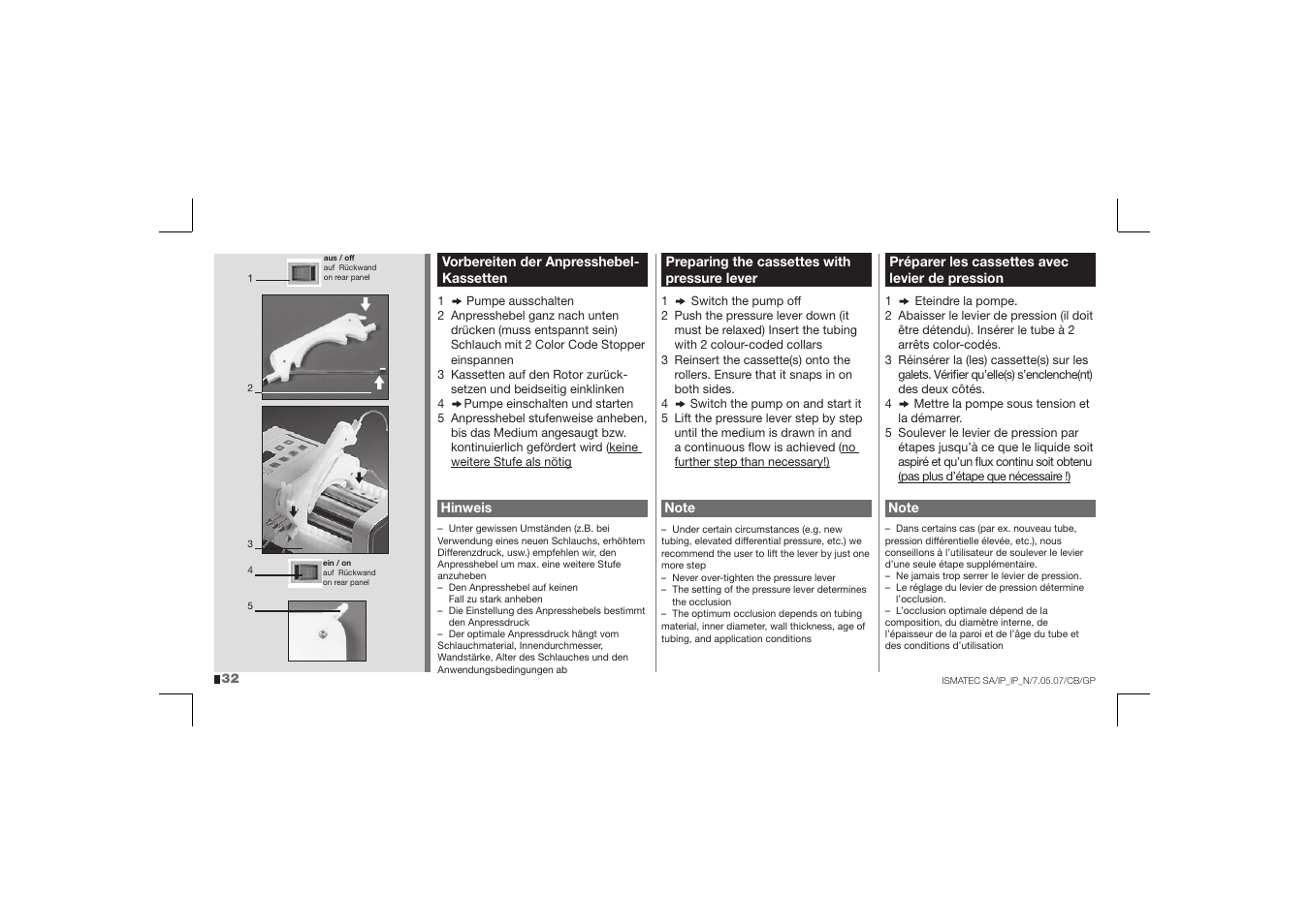 IDEX Health & Science IP User Manual | Page 32 / 40