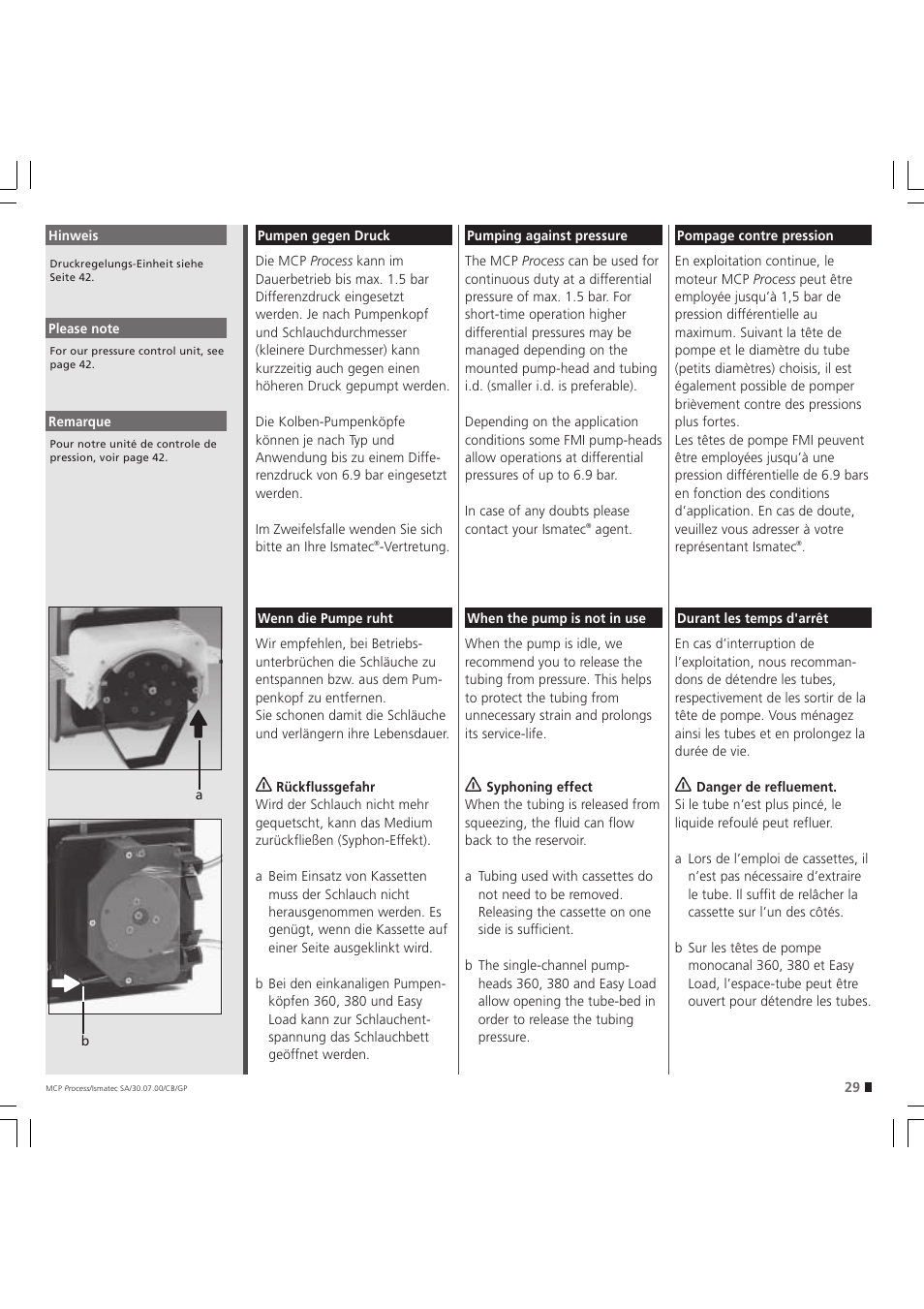 IDEX Health & Science MCP Process – version without Settings Menu User Manual | Page 29 / 56