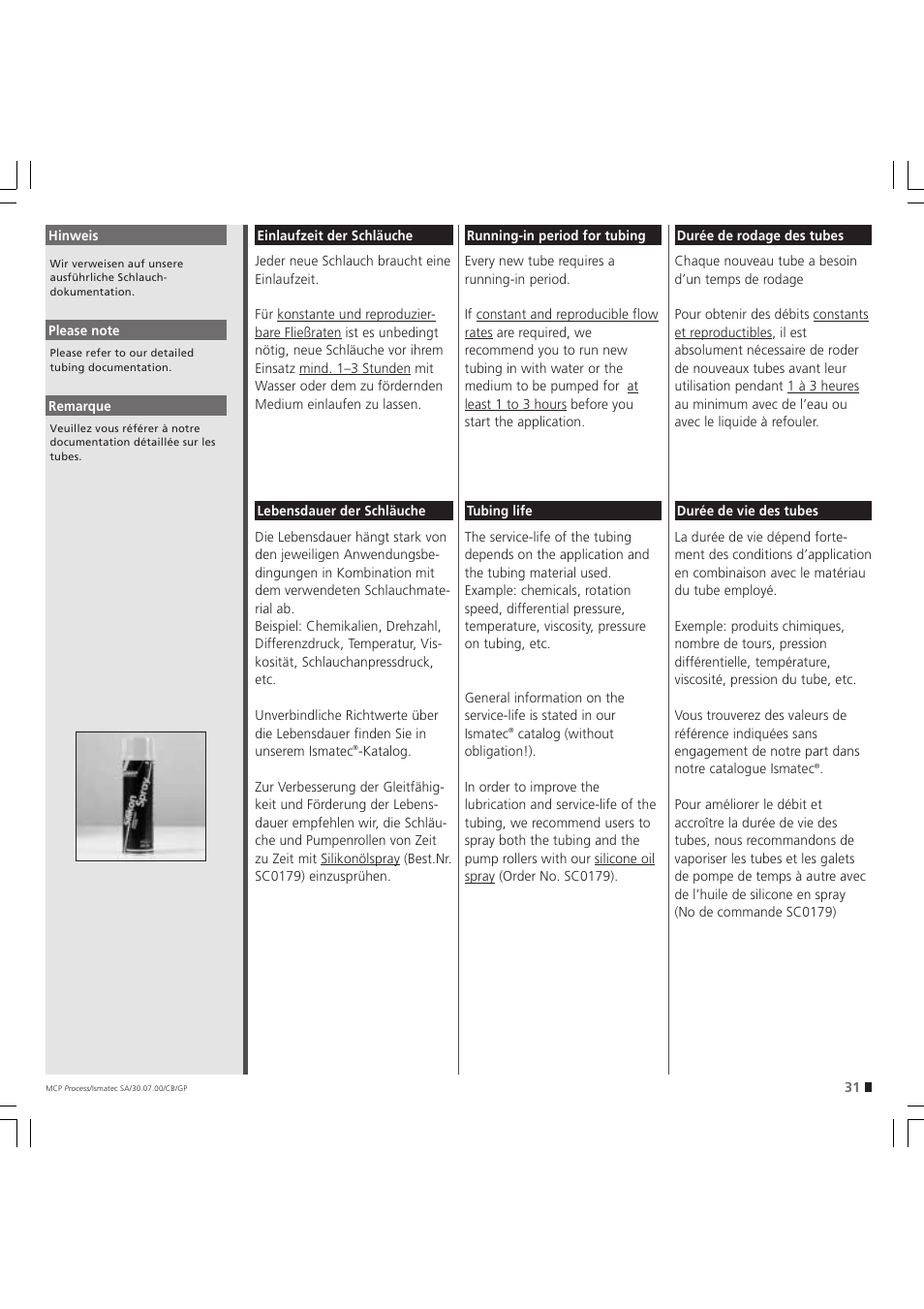 IDEX Health & Science MCP Process – version without Settings Menu User Manual | Page 31 / 56