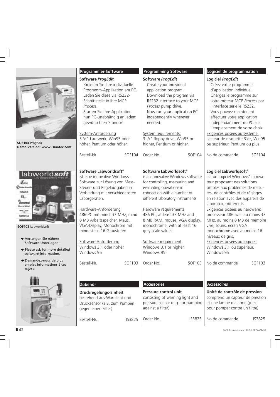 IDEX Health & Science MCP Process – version without Settings Menu User Manual | Page 42 / 56