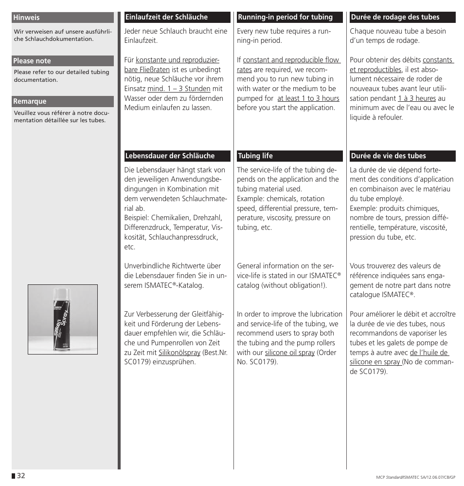 IDEX Health & Science MCP Standard User Manual | Page 32 / 56