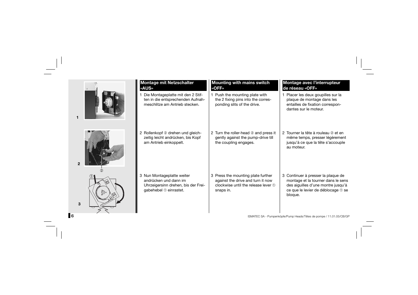 IDEX Health & Science BVP Pumpheads User Manual | Page 6 / 16