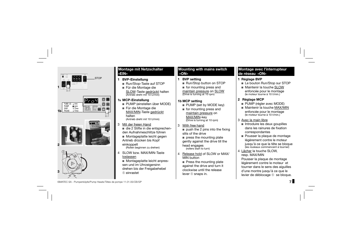 IDEX Health & Science BVP Pumpheads User Manual | Page 7 / 16