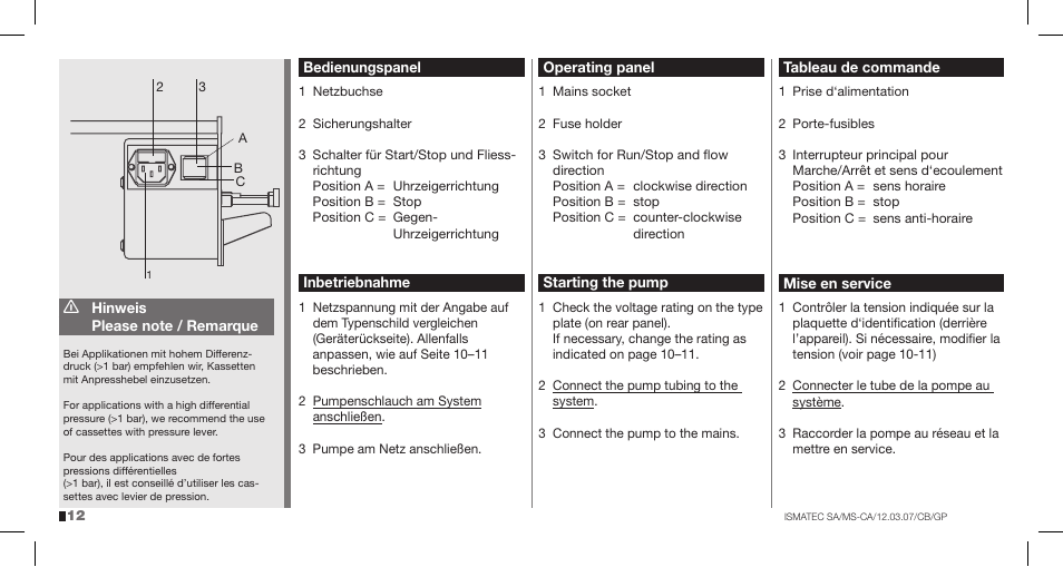 IDEX Health & Science MS-CA User Manual | Page 12 / 24