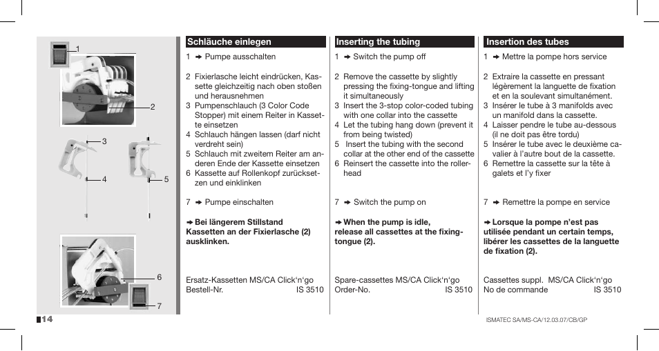 IDEX Health & Science MS-CA User Manual | Page 14 / 24