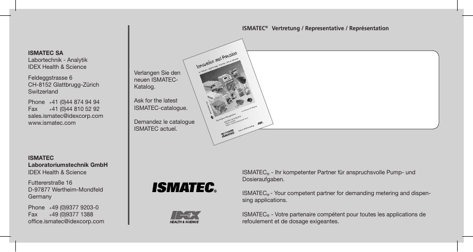IDEX Health & Science MS-CA User Manual | Page 24 / 24
