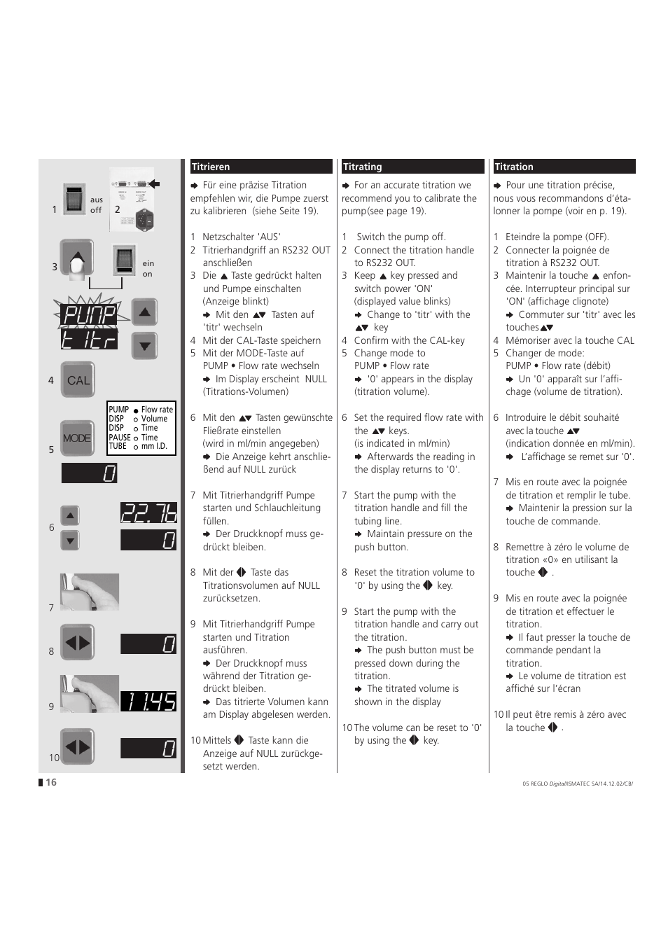 IDEX Health & Science REGLO Digital – version without Settings Menu User Manual | Page 16 / 40