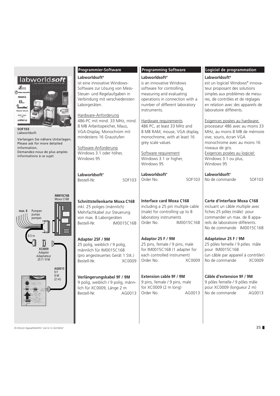 IDEX Health & Science REGLO Digital – version without Settings Menu User Manual | Page 35 / 40