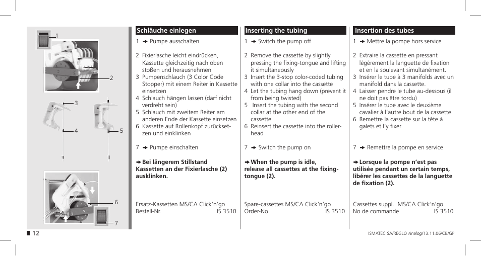 IDEX Health & Science REGLO Analog User Manual | Page 12 / 32