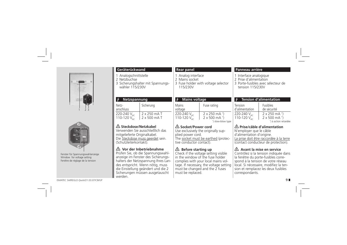 IDEX Health & Science REGLO Quick User Manual | Page 9 / 28