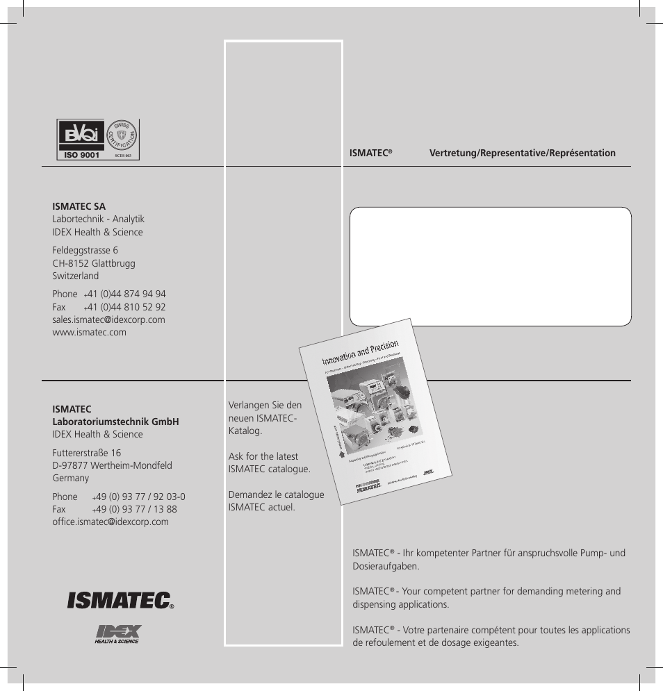 IDEX Health & Science BVP-Z User Manual | Page 28 / 28