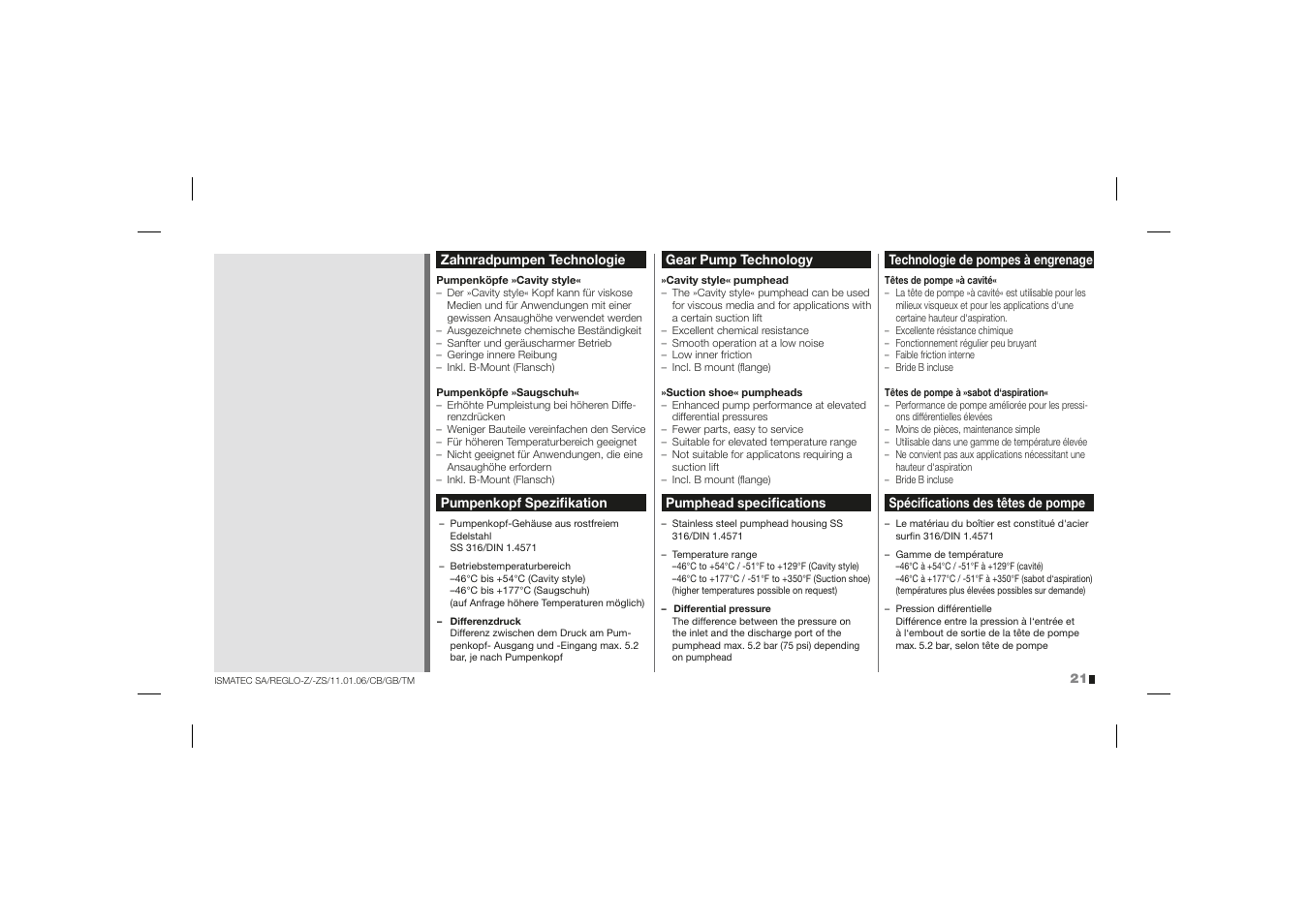 IDEX Health & Science REGLO-ZS Analog User Manual | Page 21 / 32