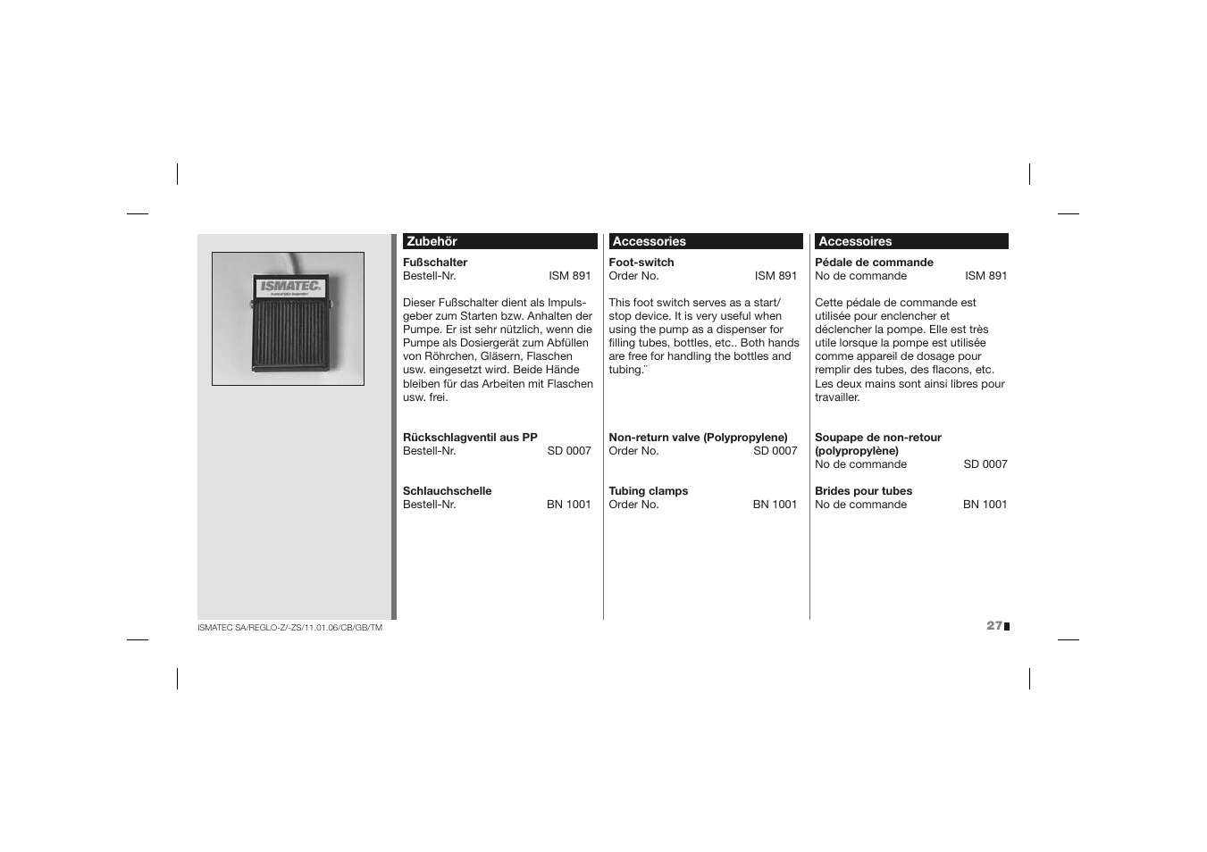 IDEX Health & Science REGLO-ZS Analog User Manual | Page 27 / 32