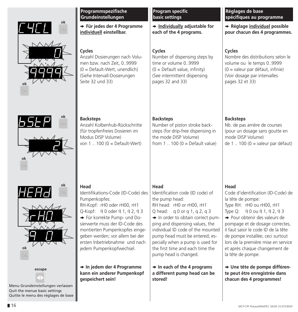 IDEX Health & Science CPF Process User Manual | Page 16 / 68
