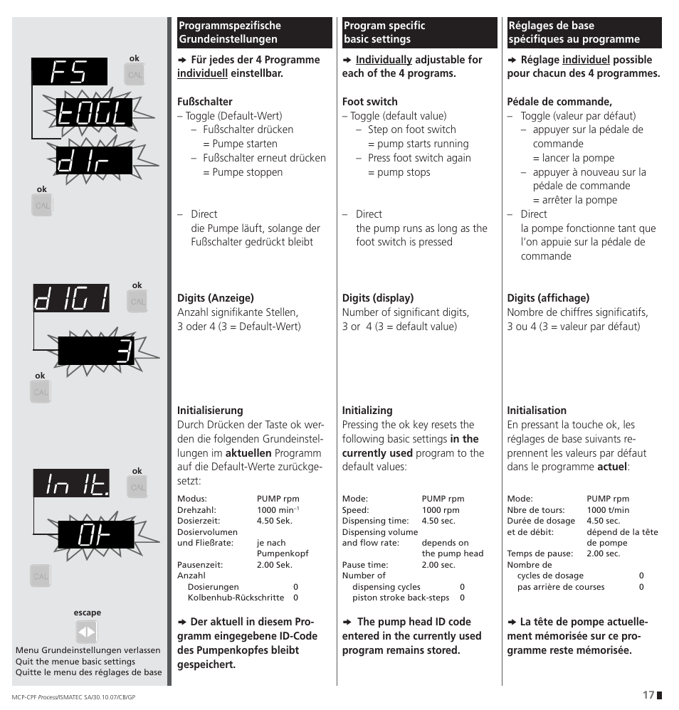IDEX Health & Science CPF Process User Manual | Page 17 / 68