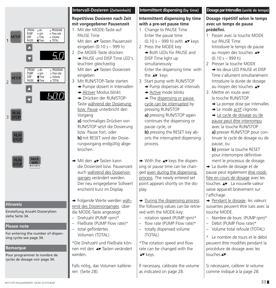 IDEX Health & Science CPF Process User Manual | Page 33 / 68