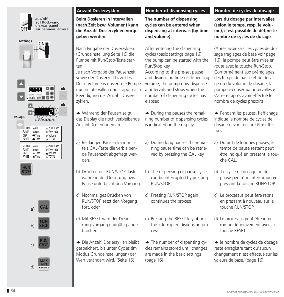 IDEX Health & Science CPF Process User Manual | Page 34 / 68