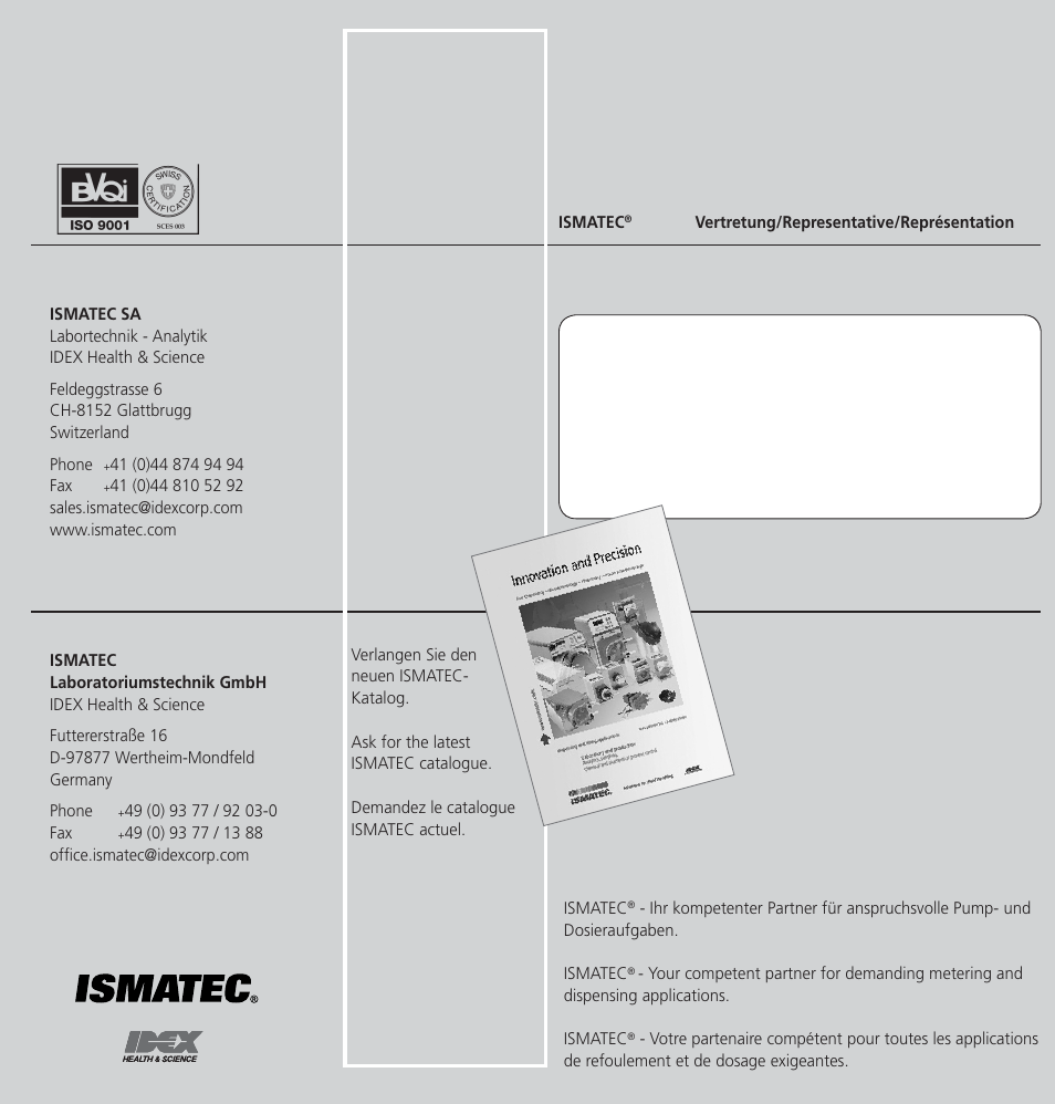 IDEX Health & Science CPF Process User Manual | Page 68 / 68