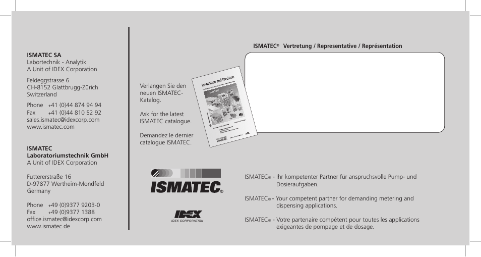 IDEX Health & Science REGLO CPF Analog User Manual | Page 36 / 36