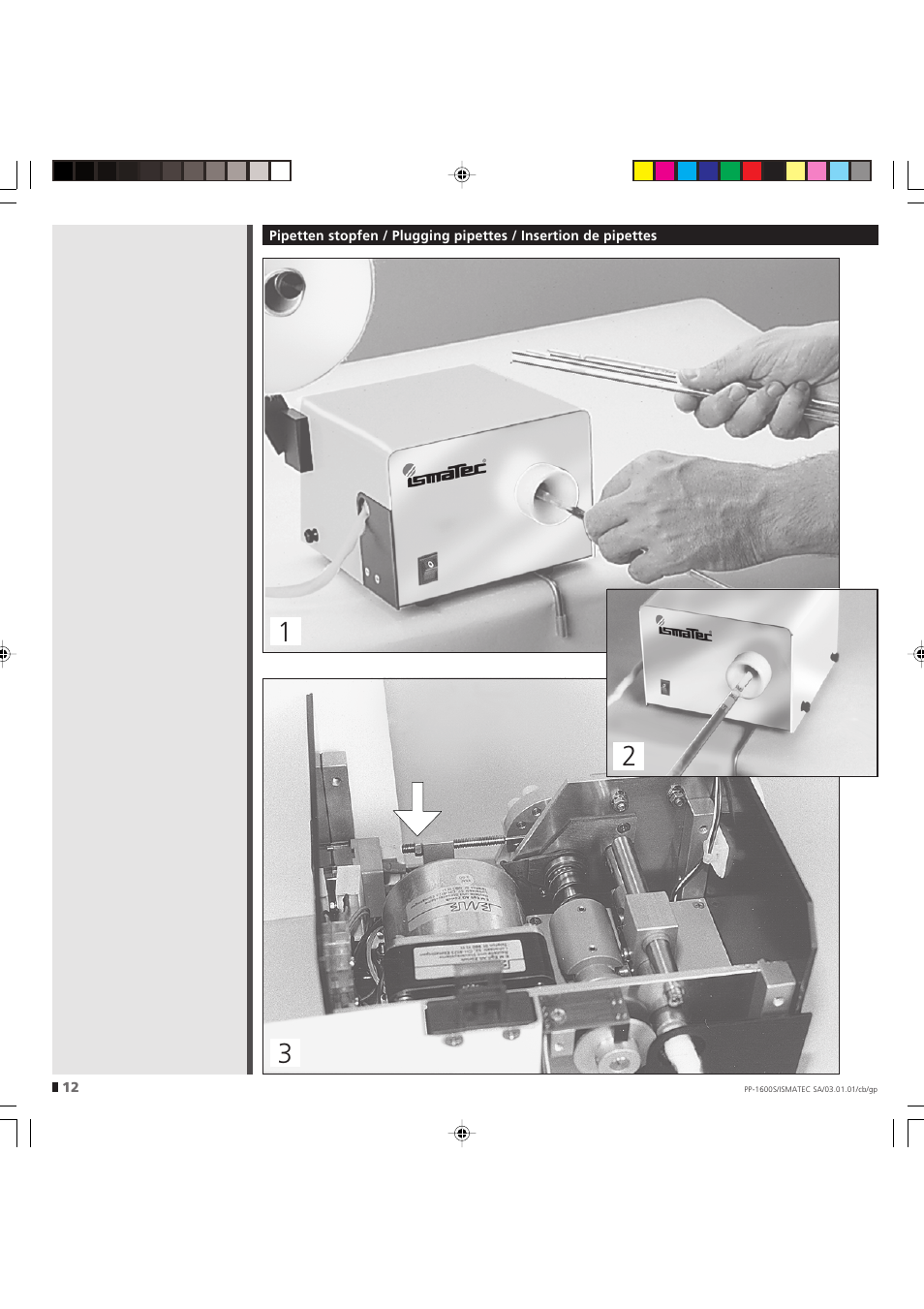 IDEX Health & Science PP-1600 S Pipette plugger User Manual | Page 12 / 16