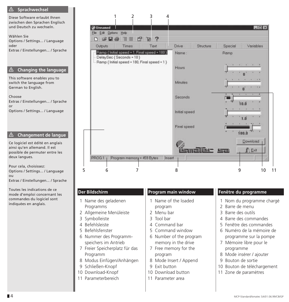 IDEX Health & Science ProgEdit User Manual | Page 4 / 20