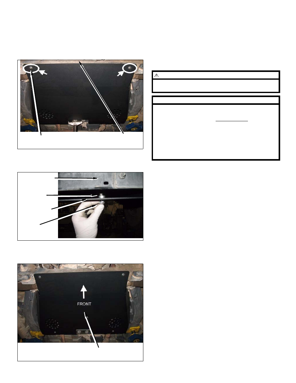 Install skid plate, After completing installation, Kit parts list | OR-Fab 87041 00-06 TOYOTA TUNDRA / 01-07 SEQUOIA TRANS. SKID PLATE/CAT THEFT SHIELD User Manual | Page 2 / 2