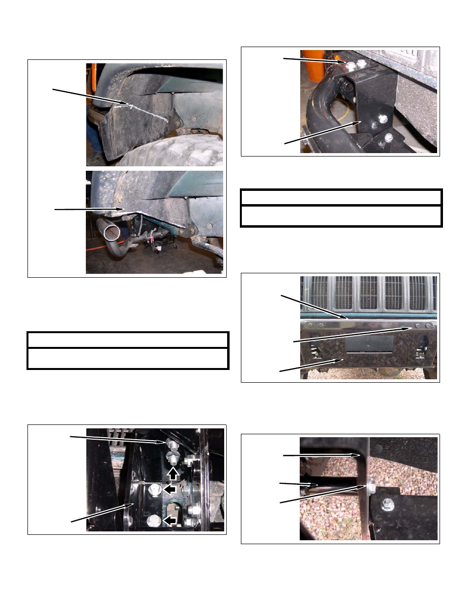 OR-Fab 83203 JEEP CHEROKEE XJ 3-PIECE FRONT WINCH BUMPER User Manual | Page 9 / 12